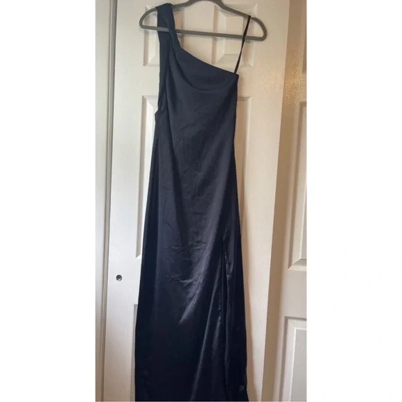 Free People Victoria Dress Size 6 One Shoulder - Picture 4 of 9